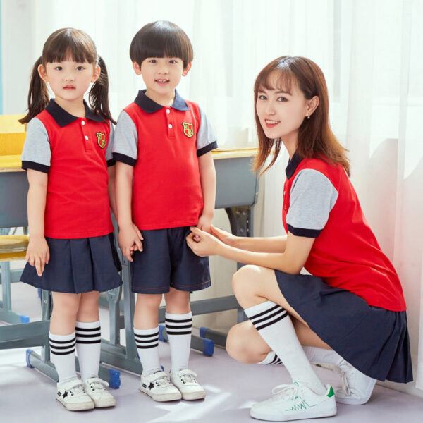 đồng phục áo học sinh 009
